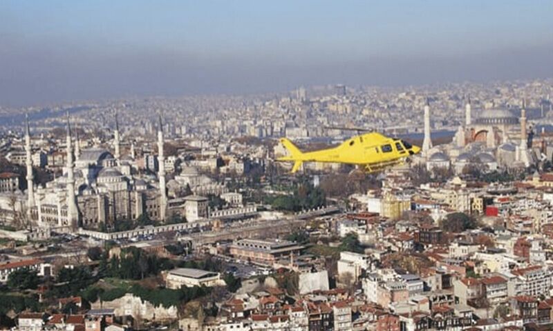 Vogelperspektive Istanbul Sicht mit Hubschrauber 2 Vogelperspektive Istanbul Sicht mit Hubschrauber