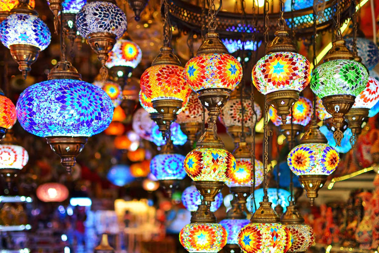 Taller de lámparas turcas en Estambul 1 Taller de lamparas Turcas en Estambul