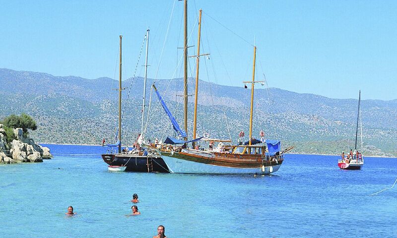 Tour de Bodrum 4 Viaje hacia Bodrum en goleta
